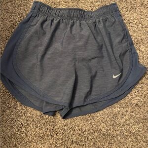 Women’s blue Nike Dri-Fit shorts